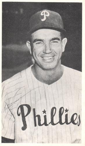 1952-69 Philadelphia Phillies Photo Cards #NNO Willie Jones Front