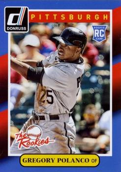 2014 Donruss The Rookies #43 Gregory Polanco Front