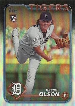 2024 Topps - Rainbow Foil #308 Reese Olson Front