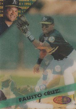 1994 Sportflics 2000 Rookie & Traded #112 Fausto Cruz Front