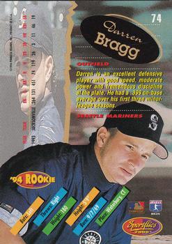 1994 Sportflics 2000 Rookie & Traded #74 Darren Bragg Back