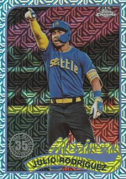 2024 Topps - 1989 Topps Baseball 35th Anniversary Chrome (Series One) #T89C-44 Julio Rodríguez Front