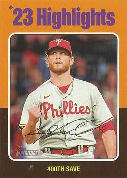 2024 Topps Heritage #6 400th Save (Craig Kimbrel) Front