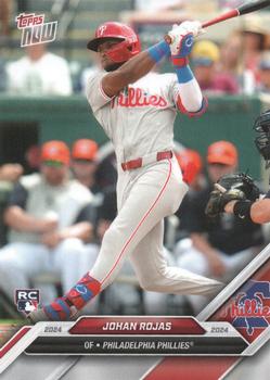 2024 Topps Now Road to Opening Day Philadelphia Phillies #OD-186 Johan Rojas Front