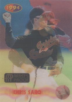 1994 Sportflics 2000 Rookie & Traded - Artist's Proofs #51 Chris Sabo Front