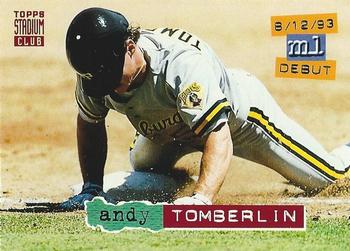1994 Stadium Club #70 Andy Tomberlin Front