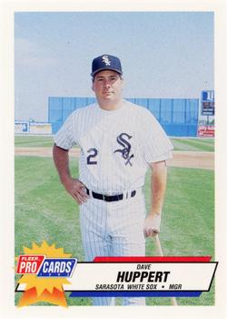 1993 Fleer ProCards Sarasota White Sox SGA #1385 Dave Huppert Front