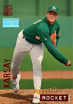 1994 Stadium Club - First Day Issue #631 Steve Karsay Front