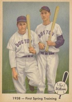 1959 Fleer Ted Williams #11 Jimmie Foxx / Ted Williams Front