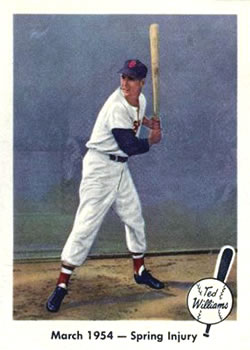 1959 Fleer Ted Williams #50 Ted Williams Front