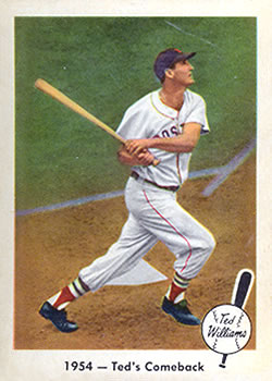 1959 Fleer Ted Williams #52 Ted Williams Front