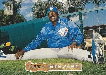 1994 Stadium Club - Golden Rainbow #317 Dave Stewart Front