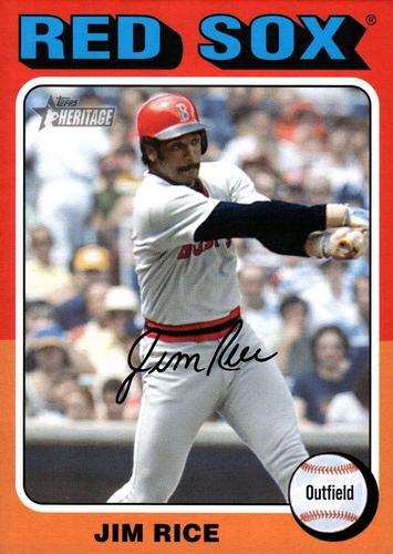 2024 Topps Heritage - Oversized 1975 Topps Baseball #OB-12 Jim Rice Front
