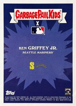 2023 Topps Garbage Pail Kids x MLB Series 3 - C Name Variations #24 Ken Griffey Jr. Back