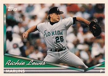 1994 Topps #47 Richie Lewis Front