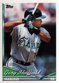 1994 Topps #560 Gary Sheffield Front
