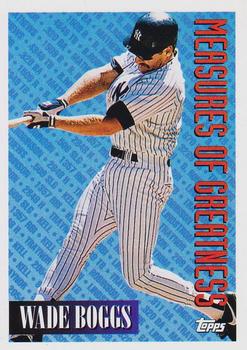 1994 Topps #603 Wade Boggs Front