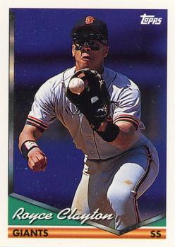 1994 Topps #267 Royce Clayton Front