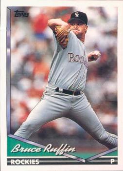 1994 Topps #407 Bruce Ruffin Front