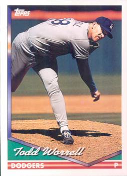 1994 Topps #611 Todd Worrell Front