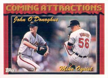 1994 Topps #763 John O'Donoghue / Mike Oquist Front