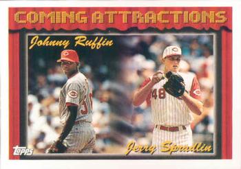 1994 Topps #779 Johnny Ruffin / Jerry Spradlin Front