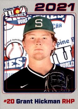 2021 Juco World Series Shelton State Buccaneers #NNO Grant Hickman Front