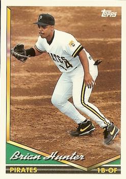 1994 Topps Traded #39T Brian Hunter Front