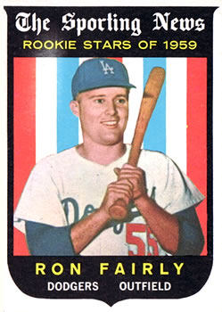 1959 Topps #125 Ron Fairly Front