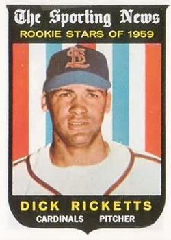 1959 Topps #137 Dick Ricketts Front