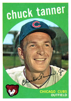 1959 Topps #234 Chuck Tanner Front