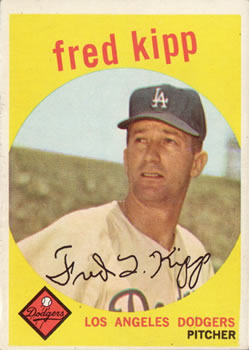 1959 Topps #258 Fred Kipp Front