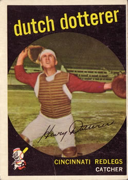 1959 Topps #288 Dutch Dotterer Front