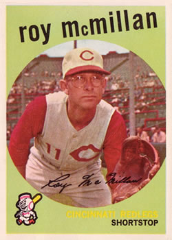 1959 Topps #405 Roy McMillan Front