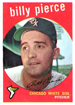 1959 Topps #410 Billy Pierce Front