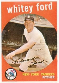 1959 Topps #430 Whitey Ford Front