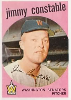 1959 Topps #451 Jimmy Constable Front