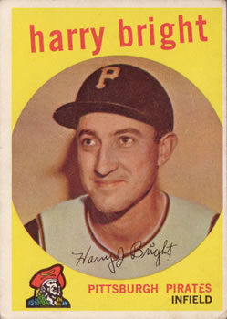 1959 Topps #523 Harry Bright Front