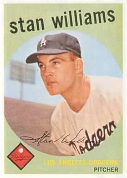 1959 Topps #53 Stan Williams Front