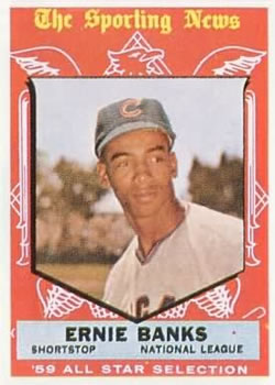 1959 Topps #559 Ernie Banks Front