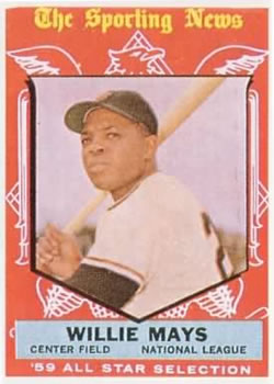 1959 Topps #563 Willie Mays Front