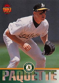 1994 Triple Play #7 Craig Paquette Front