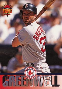 1994 Triple Play #204 Mike Greenwell Front