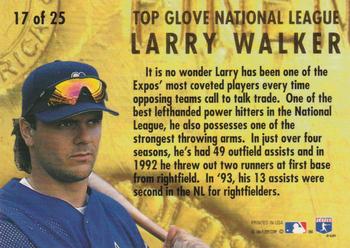 1994 Ultra - Award Winners #17 Larry Walker Back