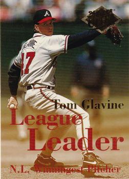 1994 Ultra - League Leaders #9 Tom Glavine Front