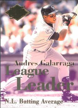 1994 Ultra - League Leaders #6 Andres Galarraga Front