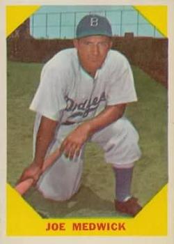 1960 Fleer Baseball Greats #22 Joe Medwick Front