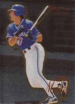 1995 Select Certified #23 Paul Molitor Front