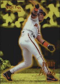 1995 Select Certified - Mirror Gold #1 Barry Bonds Front
