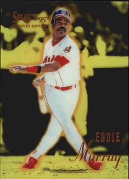 1995 Select Certified - Mirror Gold #14 Eddie Murray Front